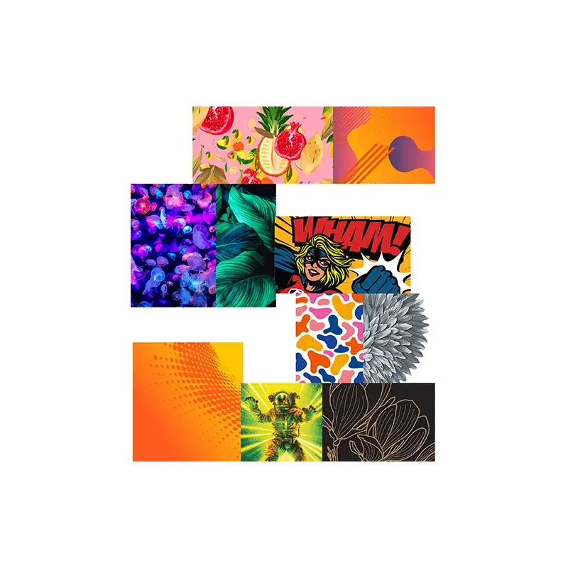 Ricoh collection of artwork for special-colour print applications