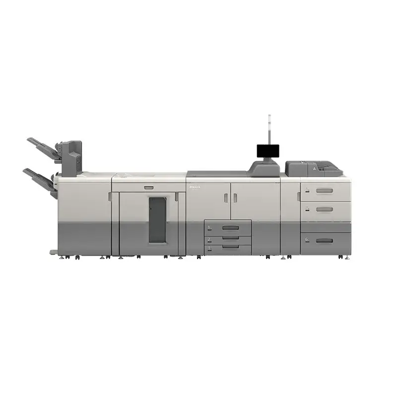 Pro 8400 series configured press line, including scanner